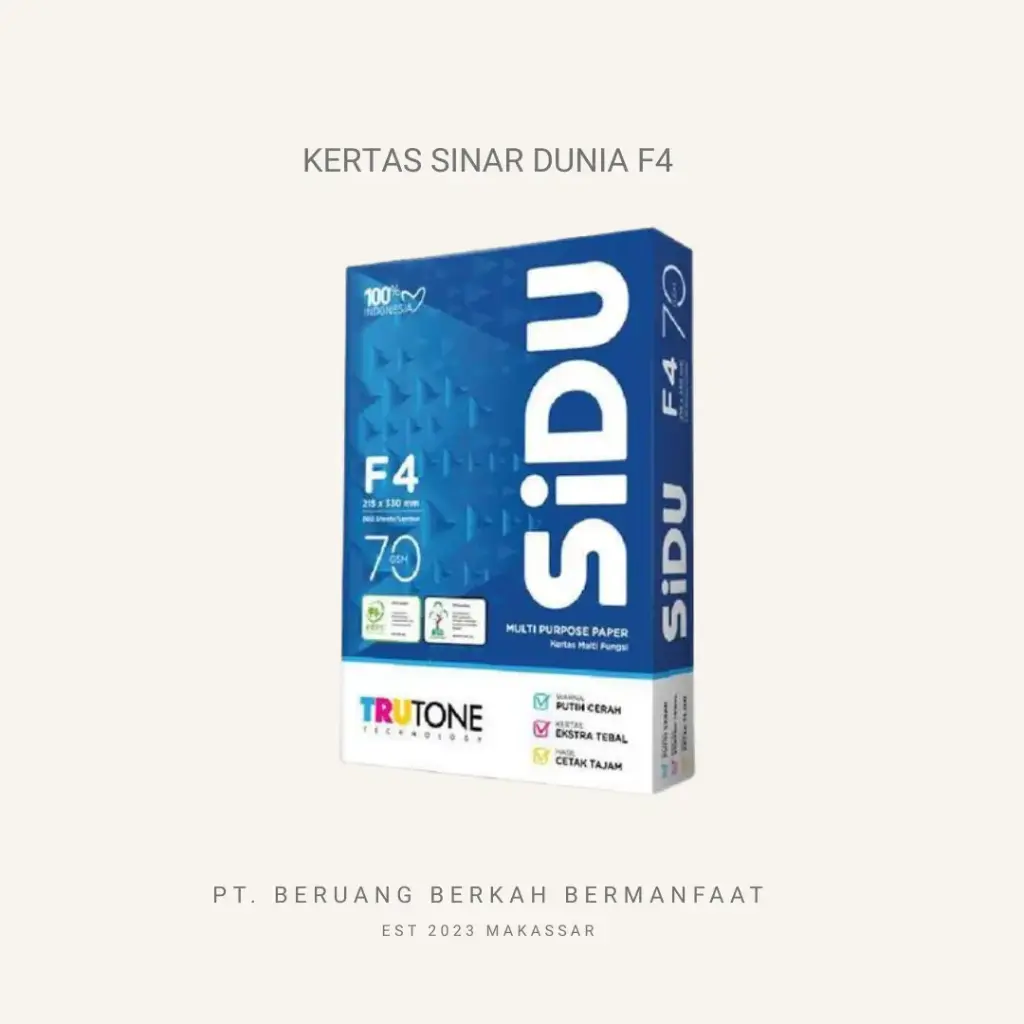 Kertas Sinar Dunia F4