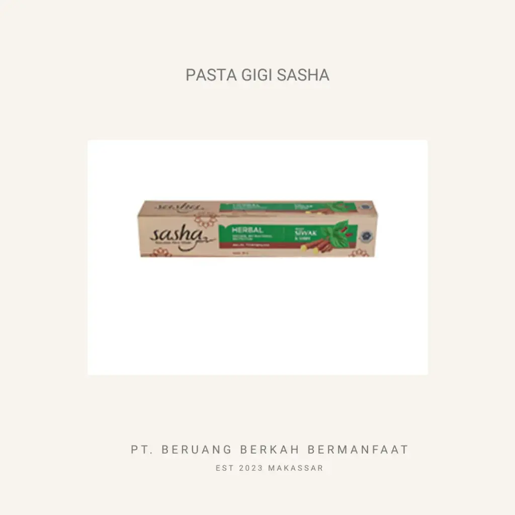 PASTA GIGI SASHA 65g