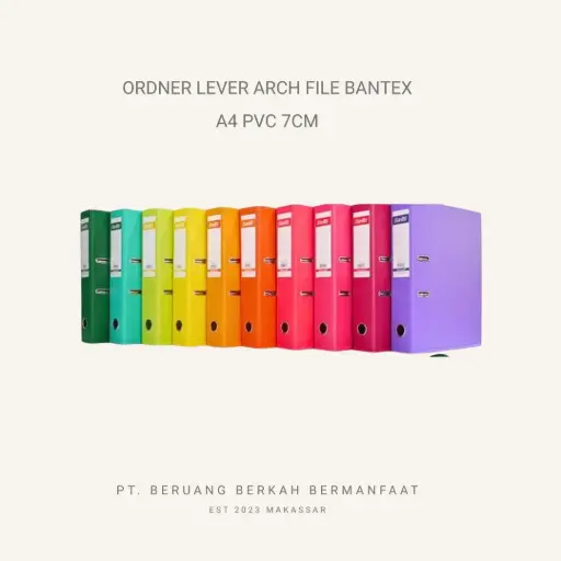 Ordner Lever Arch File Bantex A4 PVC 7cm